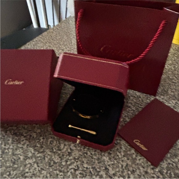 Cartier Yellow Gold Love Bracelet with Tool - Picture 5 of 5